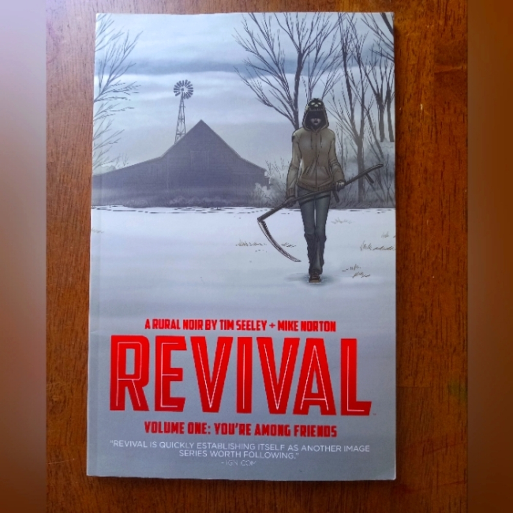 Revival Volume One Graphic Novel - Red and Gray Cover